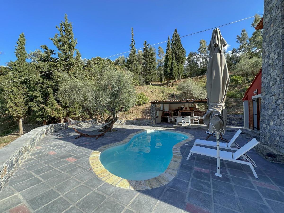 Casa Calma Villa Greece Diakopto Dış mekan fotoğraf